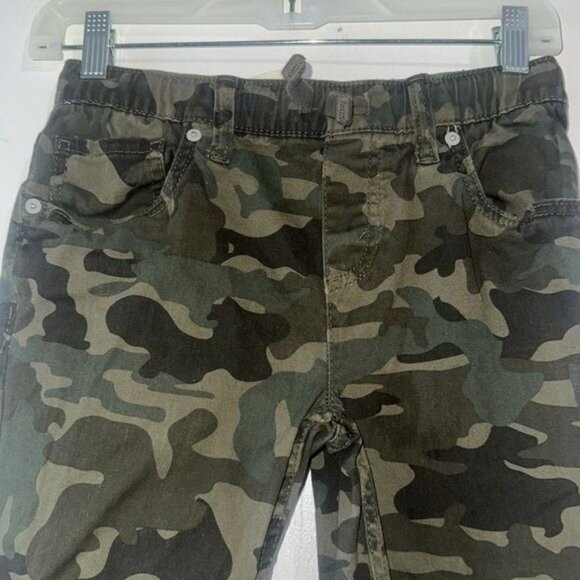 Levis boys Jogger Pants Camo Print Size 10 Elastic Waist Cotton Blend - Picture 2 of 7
